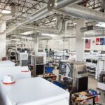 A central inverter factory in California.